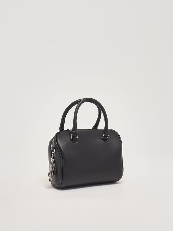 2. The Micro Bauletto Leather Mini Bag with Draped Detail Black Marc Jacobs 2s6hcr070s01