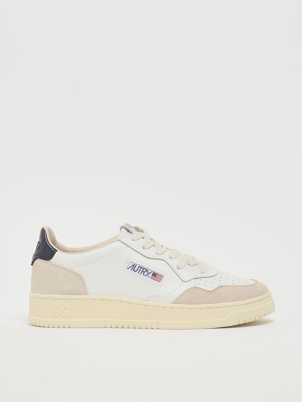 1. Sneakers Medalist Low con dettagli in suede e punta perforata B.Co Tab Blu Autry aulmls28