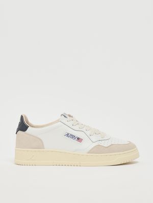 1. Sneakers Medalist Low con dettagli in suede e punta perforata B.Co Tab Blu
