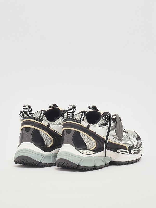 3. Herren-Sneaker „Be Right Back“ mit profilierter Sohle Grau-Schwarz Off-White omia295c99fab001
