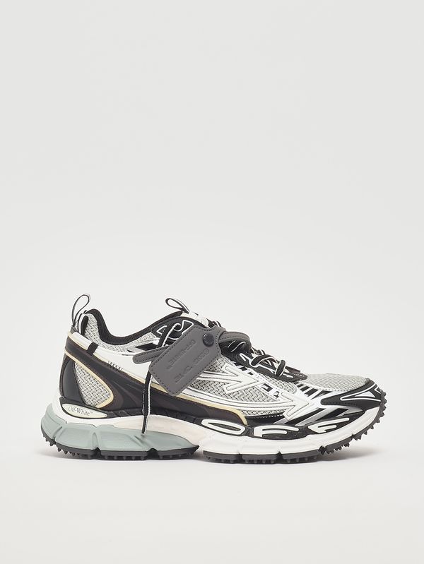 1. Herren-Sneaker „Be Right Back“ mit profilierter Sohle Grau-Schwarz Off-White omia295c99fab001