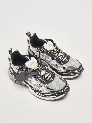2. Herren-Sneaker „Be Right Back“ mit profilierter Sohle Grau-Schwarz