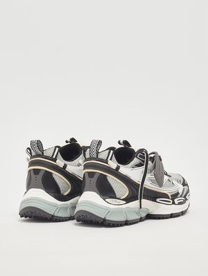 3. Herren-Sneaker „Be Right Back“ mit profilierter Sohle Grau-Schwarz