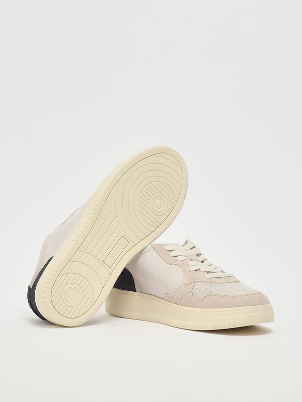 4. Men's Medalist Low suede sneakers Tricolor-Suede Blue Autry aulmts29