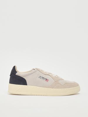1. Men's Medalist Low suede sneakers Tricolor-Suede Blue