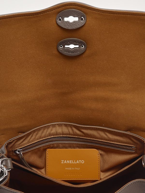 4. Damenhandtasche Postina Cestaia S aus geflochtenem Leder Grey Ostia Antica Zanellato 0709602330000 s
