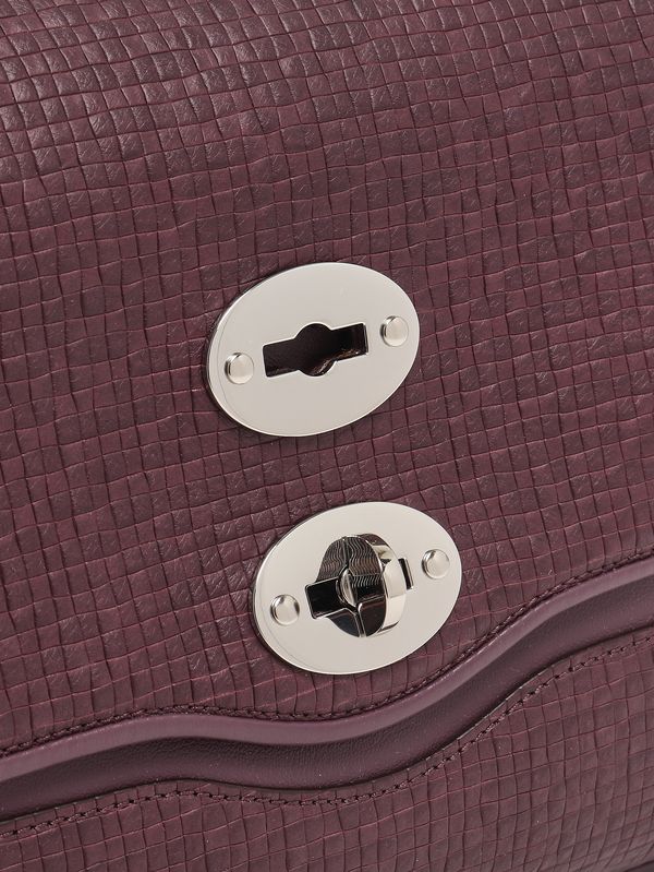 5. Damenhandtasche Postina Cestaia S aus geflochtenem Leder Red Chianti Zanellato 0709602330000 s