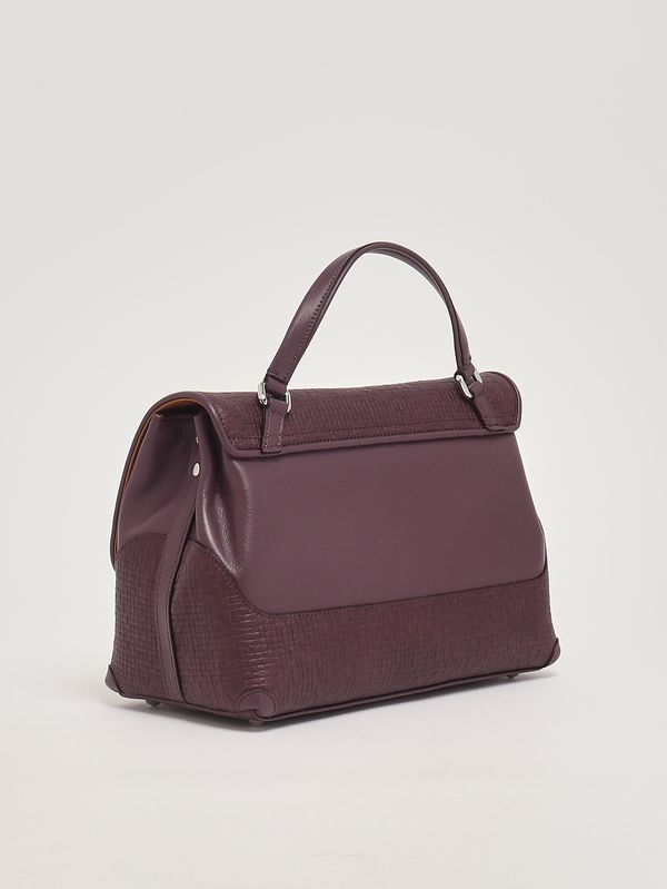 2. Damenhandtasche Postina Cestaia S aus geflochtenem Leder Red Chianti Zanellato 0709602330000 s