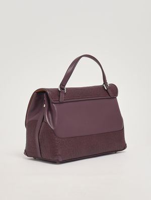 2. Damenhandtasche Postina Cestaia S aus geflochtenem Leder Red Chianti