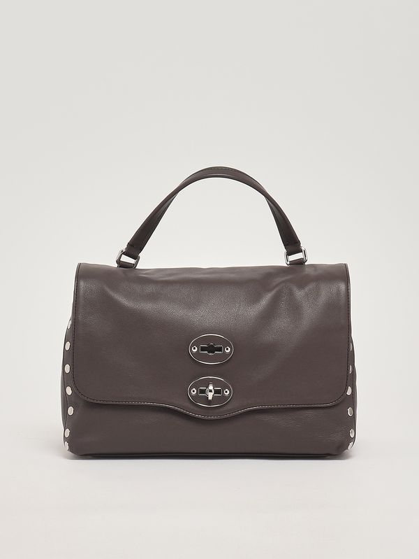 1. Damenhandtasche Postina Saeta S aus Leder Brown Marengo Zanellato 0680101910000 s