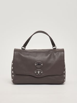 1. Borsa donna Postina Saeta S in pelle Brown Marengo