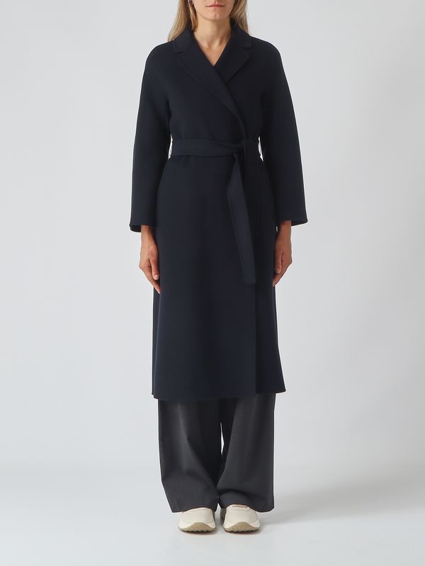 S Max Mara Women's wool Cuore coat - Tobacco | Caposerio.com