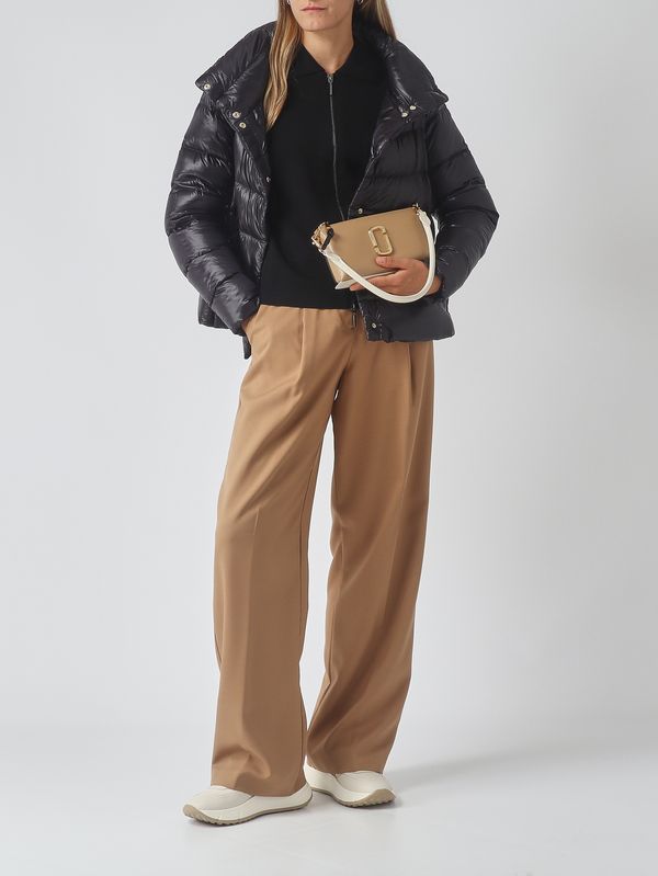 MM Max Mara Women's Snack virgin wool knit cardigan - Black