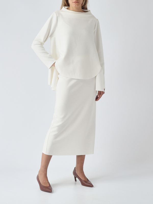 Meimeij Women's stretch viscose blend skirt - Sugar Swizzle
