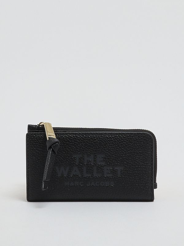Marc Jacobs Portafoglio donna The Medium Flat in pelle - Nero