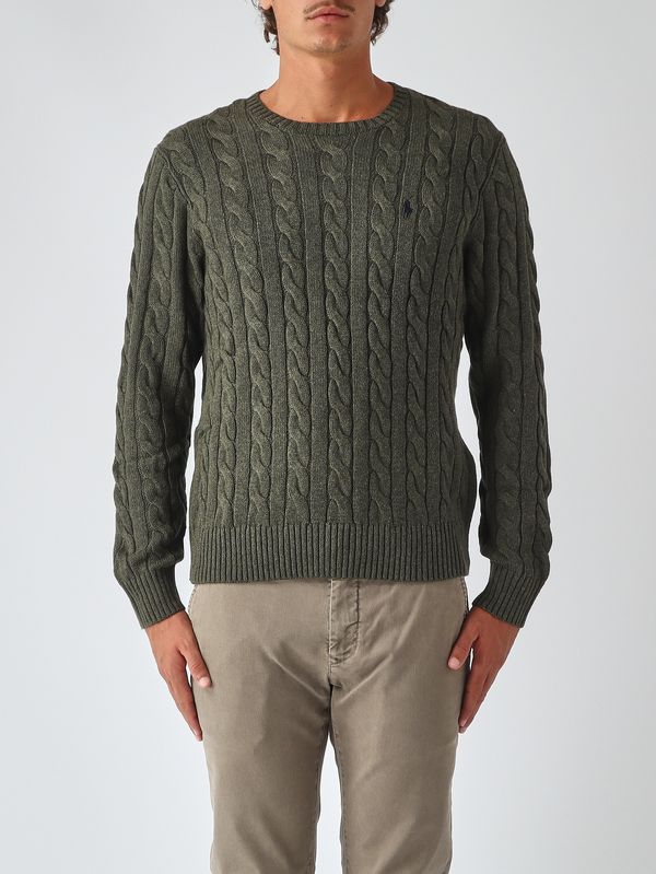 Stone Island Men's lambswool and nylon blend sweater - Melange
