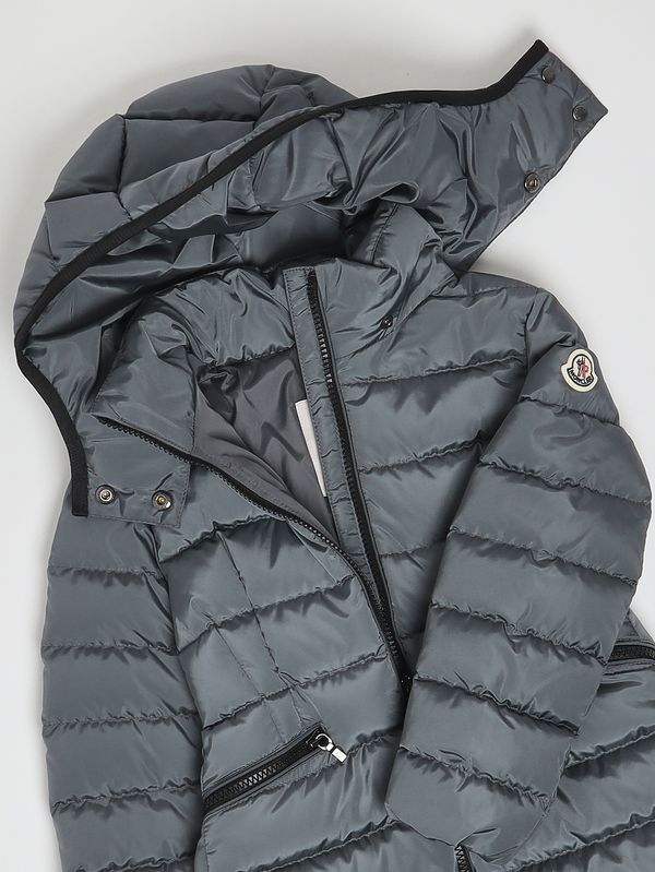Moncler Girls' Charpal nylon jacket - Gray | Caposerio.com