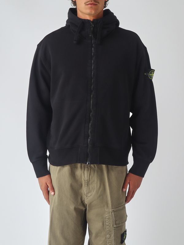 Stone Island Men's RWS virgin wool turtleneck - Black | Caposerio.com