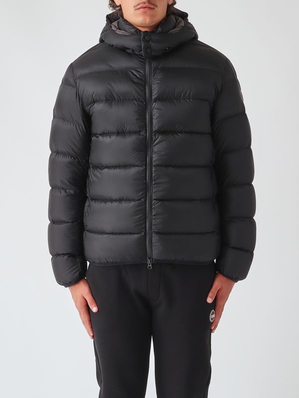 K-Way Men's Jack Spacer Nylon Double Jacket - Military Black