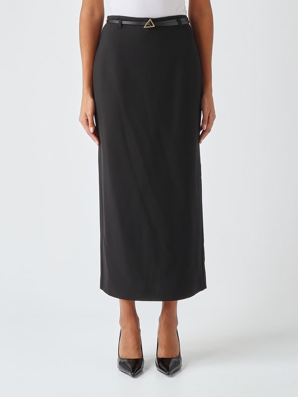 Meimeij Women's stretch viscose blend skirt - Sugar Swizzle